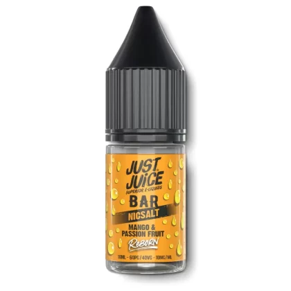 Mango and Passion Fruit by Just Juice - Ecigarettedirect Co