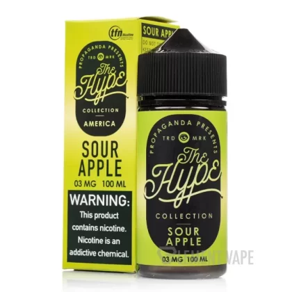 HYPE – Sour Apple Dust – Propaganda E-Liquids – 100mL