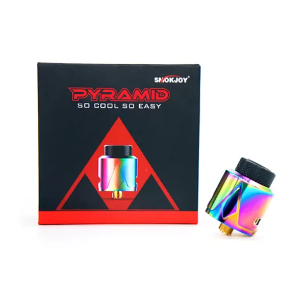 SMOKJOY Pyramid RDA Tank Atomizer - Rainbow - Image 2