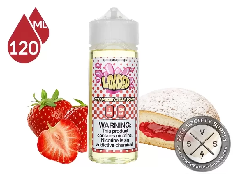 Strawberry Jelly Donut Loaded 120ml