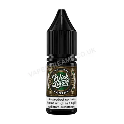 Contra Shattered Nic Salt E-Liquid by Wick Liquor - Vapestreams Co