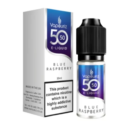 Blue Raspberry E-Liquid 50/50 Series by Vapouriz (10ml) - 6mg