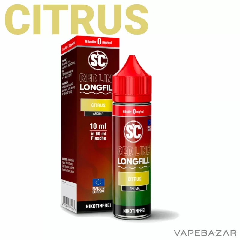 SC Red Line Longfill Aroma – Citrus - Image 2