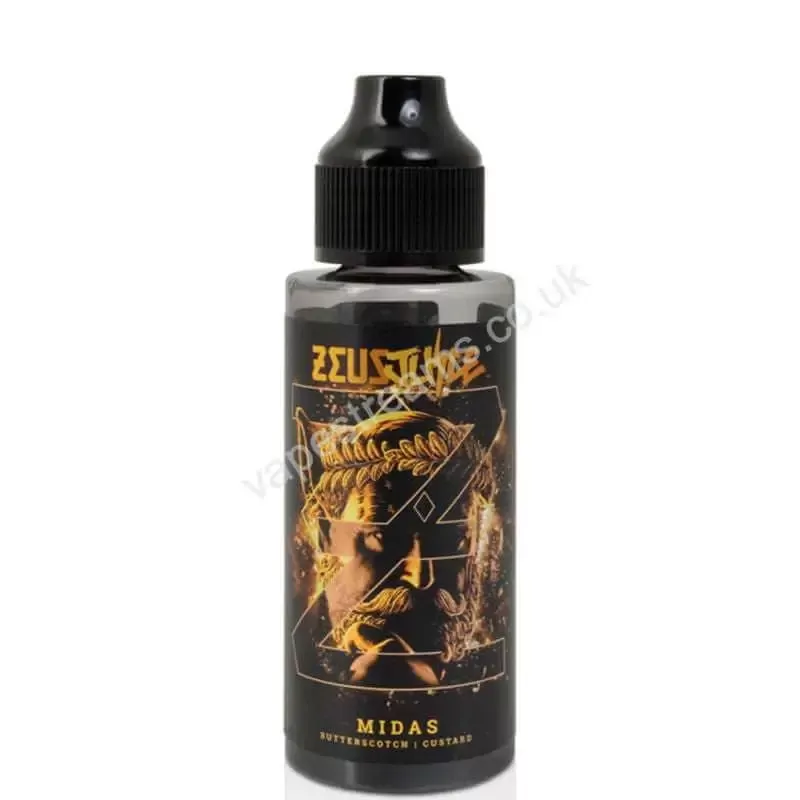Midas 100ml E-Liquid Shortfill by Zeus Juice - Vapestreams Co