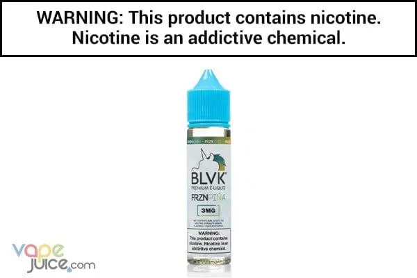 FRZN PINA BY BLVK UNICORN 60ML - Vapejuice