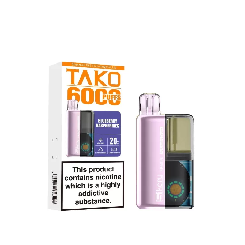 SKE Sikary TAKO SP6000 Prefilled Pod Kit - Triple Mango - Image 3