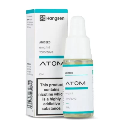 Aniseed E-Liquid Atom Series by Hangsen (10ml) - 0mg