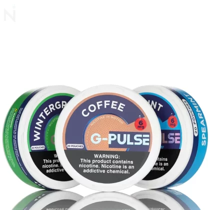 G-Pulse Nicotine Pouches - Spearmint 15mg