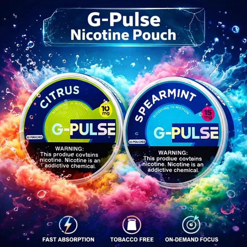 G-Pulse Nicotine Pouch - Spearmint / 15mg