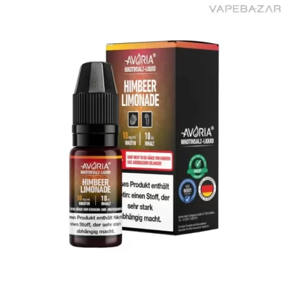 Avoria Nikotinsalz Liquid – Himbeer Limonade - Vapebazar
