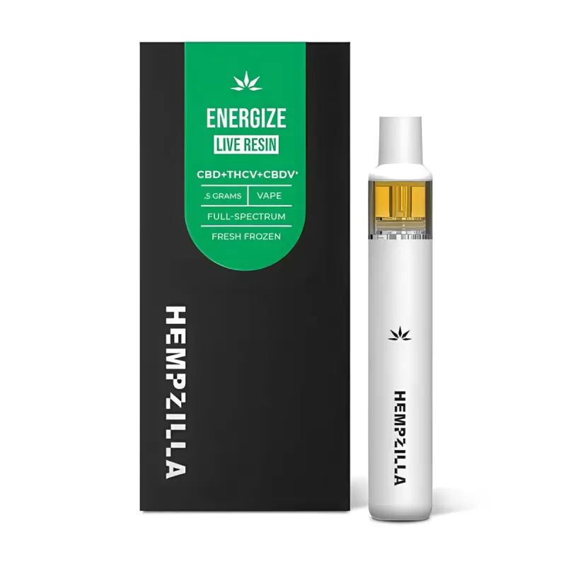 Hempzilla CBD Live Resin 0.5G Disposable Pens