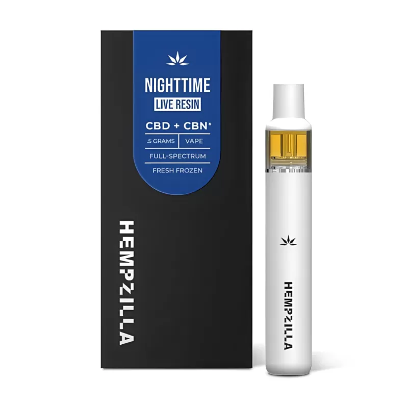 Hempzilla CBD Live Resin 0.5G Disposable Pens - Image 2