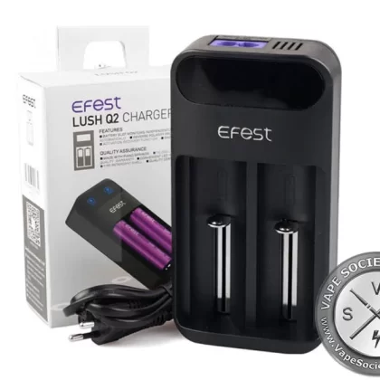 Efest Lush Q2 Charger - Vapesocietysupplies