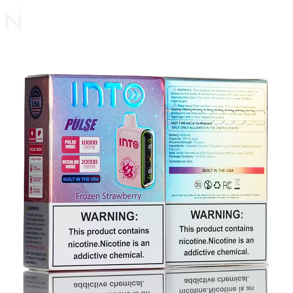 INTO PULSE 20K 20,000 Puffs Disposable Vape - Miami Mint - Image 3
