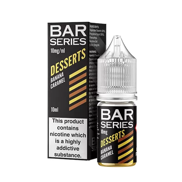 10mg (1.0%) Bar Series Nic Salt Desserts Range 10ml - Vape Co - Image 2