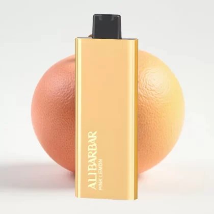 Alibarbar Pandora 7000 Puffs Disposable Vape Limón Rosa 17 ml 1.0 Ω