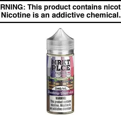 BRAZBERRY GRAPE ACAI BY MRKT PLCE 100ML - Vapejuice