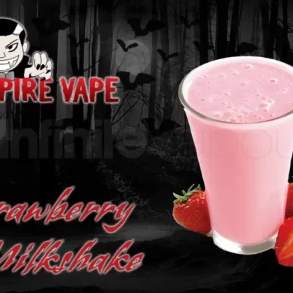 Strawberry Milkshake by Vampire Vape - Size#10ml>6mg
