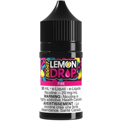 LEMON DROP BOOST Salt – Pink - Strength#20mg