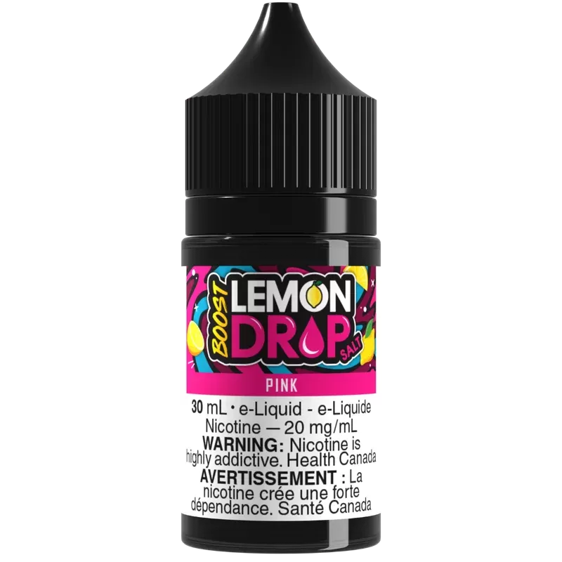 LEMON DROP BOOST Salt – Pink - Strength#20mg