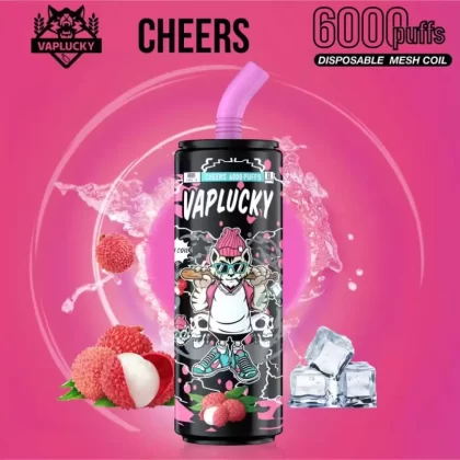 Vaplucky Cheers – Lychee (6000 Puffs)