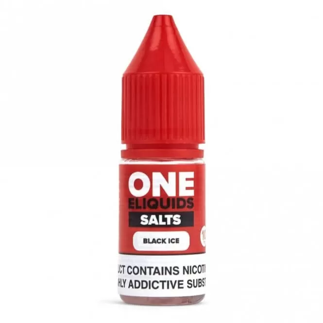 Black Ice Nic Salt E-Liquid by ONE E-Liquids (10ml) - Image 2