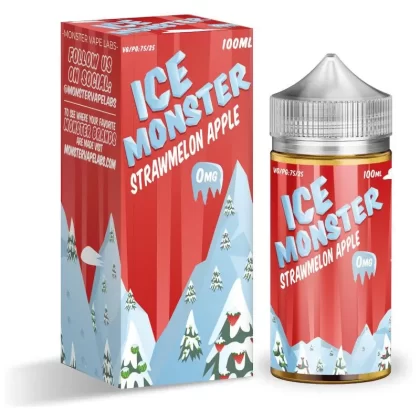 Ice Monster Premium E-Liquid 100ml - Strawmelon Apple / 3mg