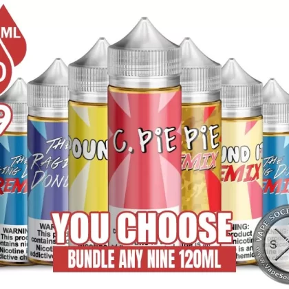 Food Fighter Juice Bundle 9x120ml (1080ml)
