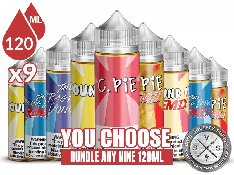 Food Fighter Juice Bundle 9x120ml (1080ml)