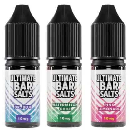Ultimate Bar Salts 10ml Nic Salt – Pack of 10