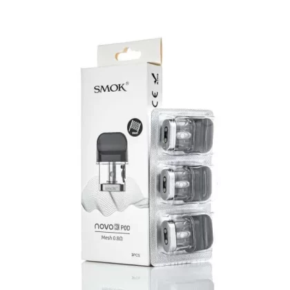 Smok | Novo 3 Pod – Mesh 0.8 / 3 Pack - Derbonline Shop