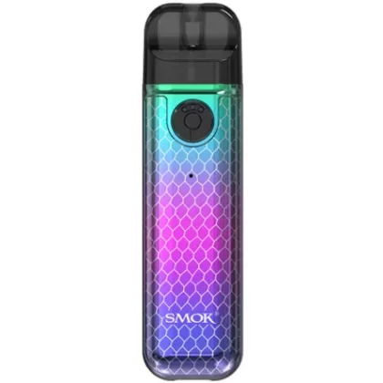 SMOK Novo 4 Mini Pod Kit - Silver Red Cobra - Vaporider Deals