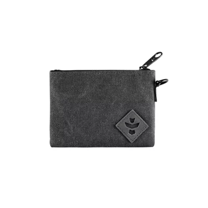Revelry Mini Broker - Smell Proof Zippered Small Stash Bag - Maroon Pattern