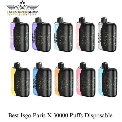 Best Isgo Paris X 30000 Puffs Disposable in Dubai