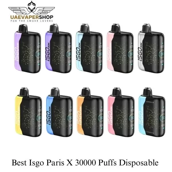 Best Isgo Paris X 30000 Puffs Disposable in Dubai