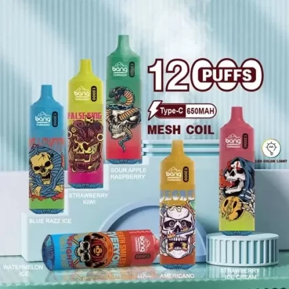 Original Bang Tornado 12000 Puffs Disposable Vape ( Worldwide)