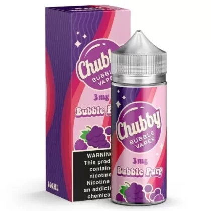 Chubby Bubble E-Liquid – Bubble Purp 100ml - Vape Product; Vape Product, Vape Product