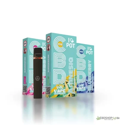 ILovePot CBD Vape Pack – 3 stuks
