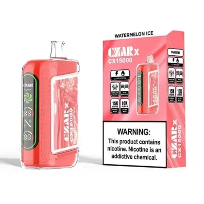 Watermelon Ice – CZAR X CX15000 - Vape Store