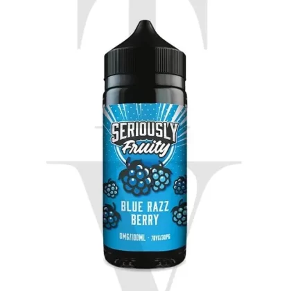 SERIOUSLY FRUITY BLUE RAZZ BERRY SHORTFILL E-LIQUID BY DOOZY VAPE