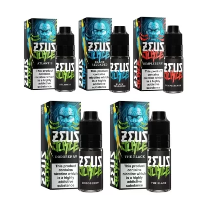 Zeus Juice MULTI-PACK – 5x 10ml Bottles