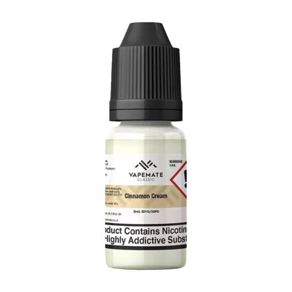 Vapemate Classic Cinnamon Cream 10ml - 18mg (Discontinued) - Vapeshop Co