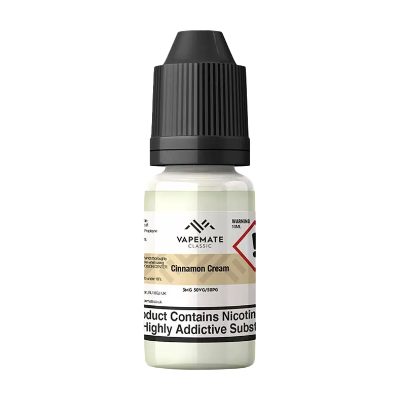Vapemate Classic Cinnamon Cream 10ml - 18mg (Discontinued) - Vapeshop Co