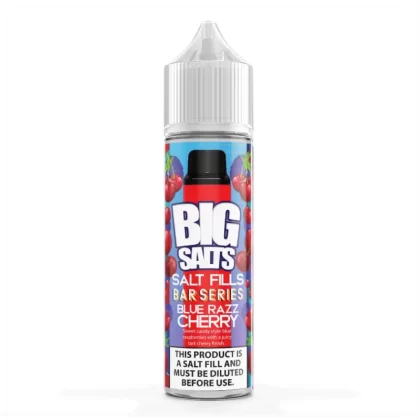 Big Salts Blue Razz Cherry – 60ml Salt Fills E Liquid - Vapourdays Co