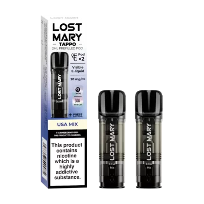 USA Mix Lost Mary Tappo Pods - Ecigwizard