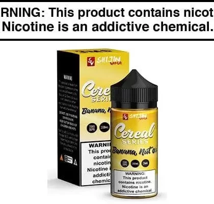 BANANA NUT O’S BY SHIJIN VAPOR 100ML - Vapejuice