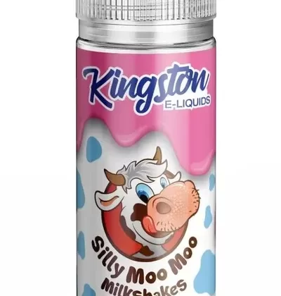 BUBBLEGUM MILKSHAKE E LIQUID KINGSTON SILLY MOO MOO 100ML 70VG