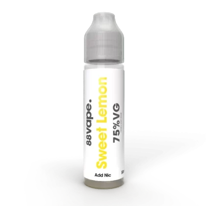 88Vape Sweet Lemon 50Ml Shortfill E-Liquid