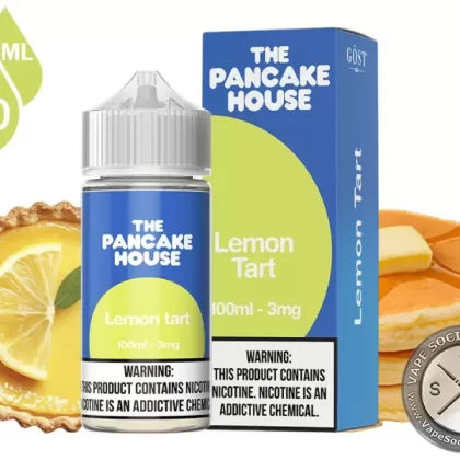 Lemon Tart by The Pancake House 100ml - Vape Product, Vape Product