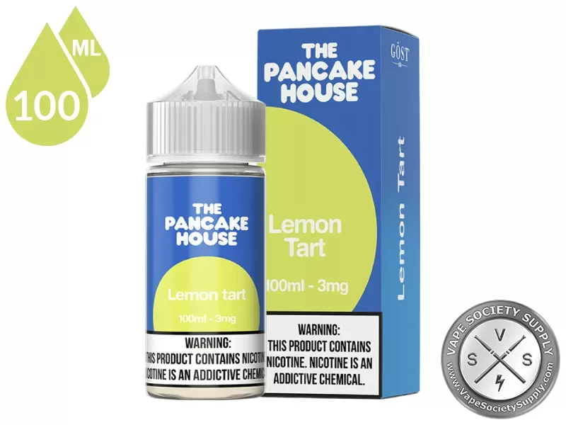Lemon Tart by The Pancake House 100ml - Vape Product, Vape Product - Image 3